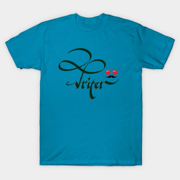 Writer T-Shirt by calligraphysto